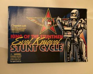 1998 Evel Knievel King Of The Stuntmen Stunt Cycle Playing Mantis