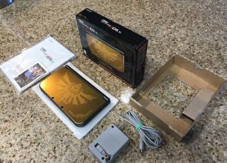 Nintendo 3ds Xl Hyrule Gold Limited Edition Rare