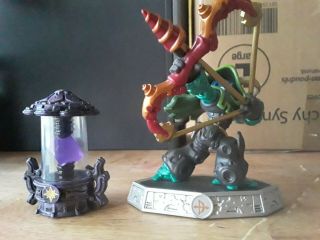 Extremely Rare Skylander Imaginator Ro Bow With Crystal.