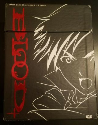 Blood,  Anime Part 1 One Episodes 1 - 25 Series Rare 6 Disc Dvd Box Set Unrated Oop