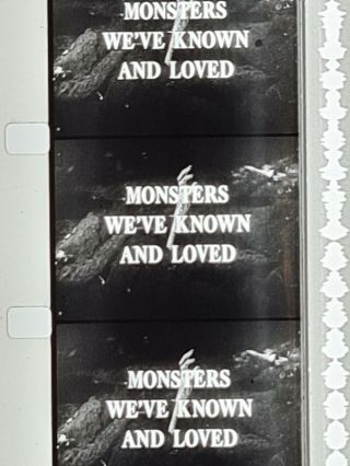 Monsters We ' ve Know & Loved Rare 16mm film Lugosi,  Karloff,  Chaney,  creatures 2