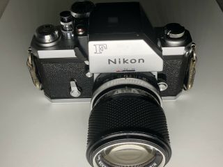 Rare Nikon F Photomic T Slr 35mm Film Camera From Japan 1970