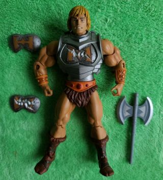 Motu Classics - Battle Armor He - Man - Displayed Mattel - Masters Of The Universe