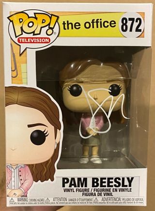 Pam Beesly The Office Funko Pop Autographed/signed Jenna Fischer
