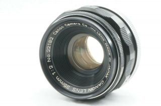 Rare " / Near " Canon 35mm F2 Leica Screw Mount L39 Ltm From Japan