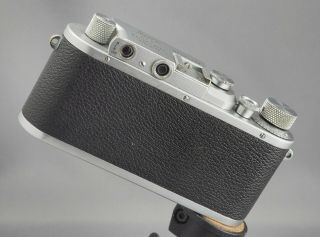 Leica III with 5cm Elmar 3.  5 - Body 1936 - Rare wartime Elmar - Both Usable Now 2