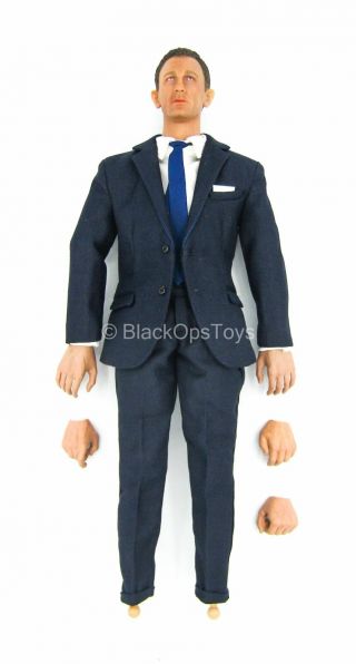1/6 Scale Toy 007 James Bond - Spectre - Body W/head Sculpt & Blue Suit Set