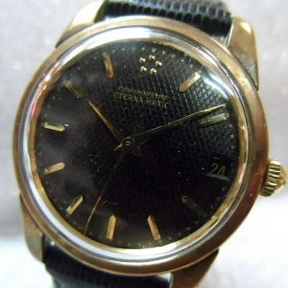 Vintage Eterna - Matic Kontiki Gold Capped Chronometer Automatic Watch (rare Dial)