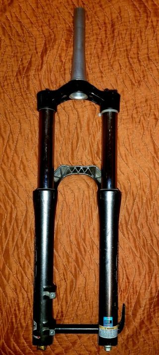 RARE MARZOCCHI 66 RC3 1.  5 TAPERED SINGLE CROWN DH FR FORK 20 MM 2