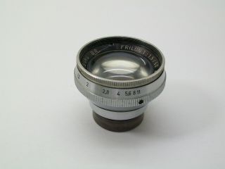Rare Futura Freiburg Br Frilon 34mm Thread 1:1.  5/50 Rangefinder Lens Adt Leica