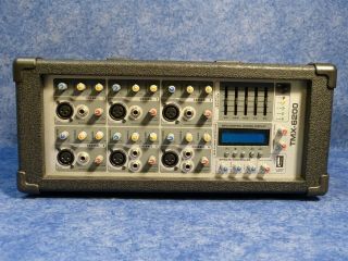 Peavey Tmx - 6200 6 Channel Powered Mixer Pa Head - Unreleased Prototype Rare