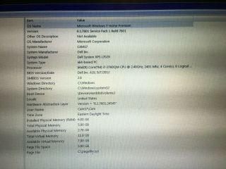 RARE - Dell XPS 17 L702x Gaming Laptop,  6GB Ram,  Quad Core i7 - 2760QM,  GT 555m 3