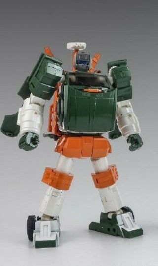 Pre - Order Transformers Toy X - Transbots Mx - 9t G1 Paean Hoist Reprint Figure