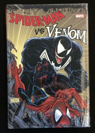 Marvel Omnibus Spider - Man Vs Venom Hardcover Hc Todd Mcfarlane Rare