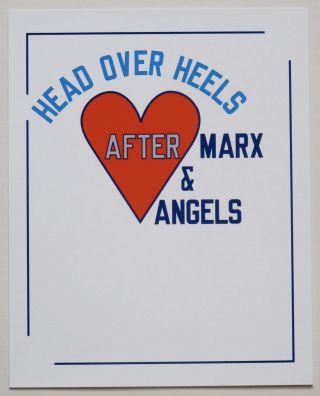 Lawrence Weiner - Rare Signed Limited Edition - Head Over Heels Print