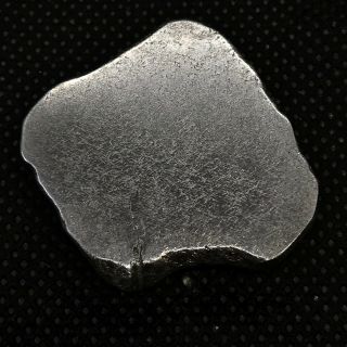 Rare iron meteorite Huoyanshan 36.  6 g etched slice.  IAB - sLH finest octahedrite 3