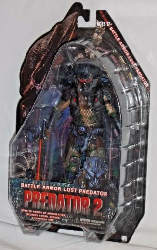 Neca Predator 2 Series 11 Battle Armor Lost Horror Movie Authentic Action Figure