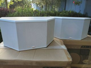 Klipsch Rs - 35 Rear Surround Sound Speakers Pair (rare White Version)