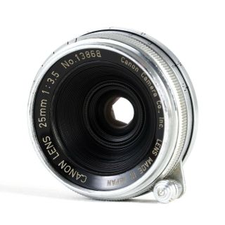 :Canon Rangefinder 25mm f3.  5 LTM L39 Leica Screw Mount Lens [RARE] 2