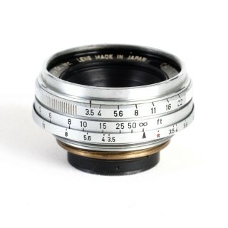 :Canon Rangefinder 25mm f3.  5 LTM L39 Leica Screw Mount Lens [RARE] 3