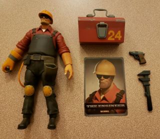 Neca : Team Fortress 2 : Red Engineer : Complete Figure : No Packaging
