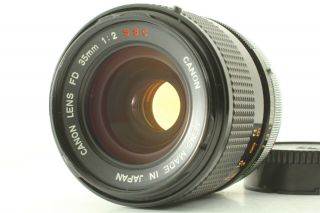 【n /rare O Lens】canon Fd 35mm F/2 S.  S.  C.  Mf Wide Angle Lens From Japan 149