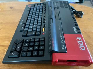 Rare Sony MSX2,  Computer HB - F1XD Upgraded MSX MSX2 2