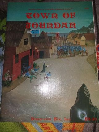 Town Of Jourdar - Rare - A Complete Adventure For Use With Dungeons And Dragons