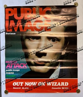 Public Image Limited Rare Orig 1978 Aust Promo Poster John Lydon Sex Pistols