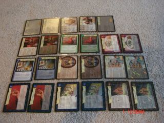 Harry Potter Tcg Adventures To Hogwarts Complete Set Holo & Non - Holo Rare Cards