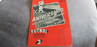 Very Rare 1962 Fairs Cup Final Barcelona V Valencia - Dicen Edition