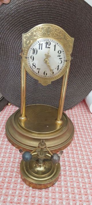 Rare Horloge Pendule 400 Jours Carillon Comtoise Foret Noire