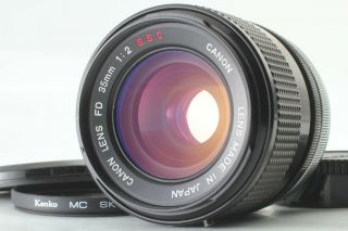 【near Mint】rare O Lens Canon Fd 35mm F/2 S.  S.  C.  Ssc Wide Angle Mf Lens Japan 83