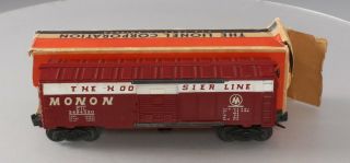 Lionel 3494 - 550 Monon Operating Boxcar - Rare Ex/box