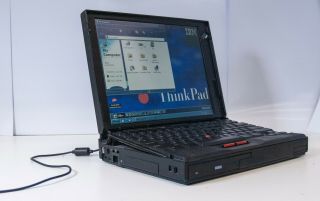 Rare - Ibm Thinkpad 760ed Windows 98 48mb Ram 1gb Pentium Laptop Computer W/ Ac