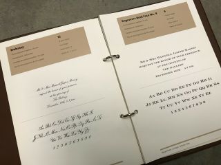 Merganthaler Linotype Stempel Haas Type Specimen Guides Rare Minature Binders 3