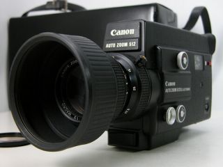 & Canon 8 Movie Camera W/ Rare Slow Motion & Case