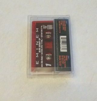 Eminem Slim Shady EP Re - issue Limited red colored cassette tape rare 2