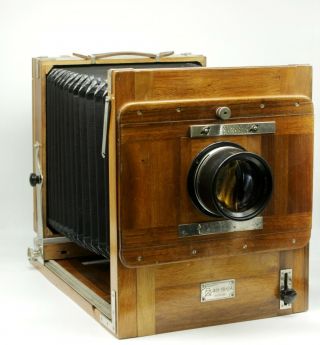 Soviet Camera Fkd 18x24,  Lens Industar 37 4,  5/300 1959 Year Ussr Rare