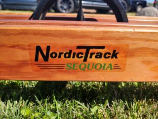 Rare Nordic Track Sequoia Ski Machine Vintage Exercise Equipment Retro Workout