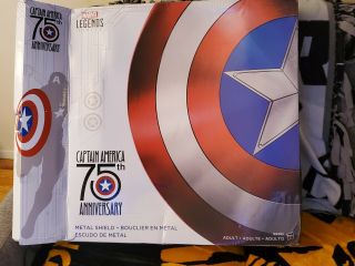 Hasbro Marvel Legends Captain America 75th Anniversary Metal Shield 2