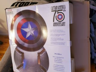 Hasbro Marvel Legends Captain America 75th Anniversary Metal Shield 3