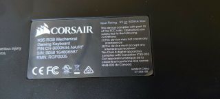 Corsair K95 RGB RARE Cherry MX Blue CH - 9000534 - NA/RF Keyboard switches 18 macro 3