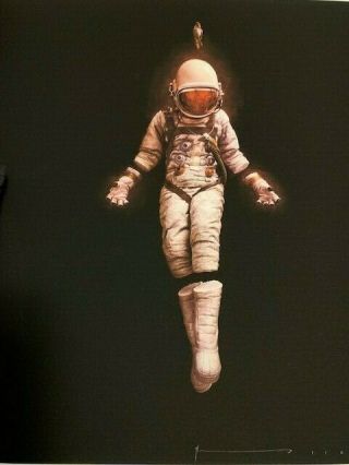 Jeremy Geddes ‘fall’ Signed And Numbered In Image Area - Rare - Astronaut 2017