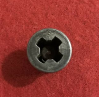 Rare Ww2 S Marked M1 Garand Gas Cylinder Lock Screw For Grenadiers