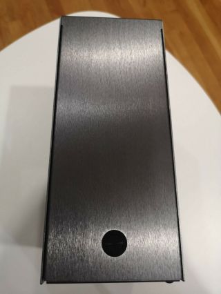 Velkase Velka 3 Gray V1.  2 SFF Mini - ITX Computer PC Case w/ 2x80mm fans RARE 2