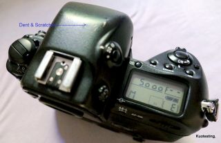 Nikon F5 W/ Rare MN - 30Ni - MH Battery Pack & Quick Charger MH - 30.  &. 2