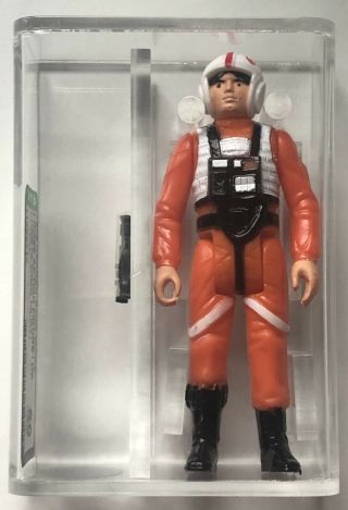 1978 Vintage Star Wars Luke X - Wing Pilot Afa 80 Hk