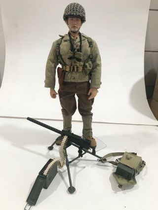Dragon,  Did,  Soldier Story 1:6 Scale Wwii Us Army.  30 Cal Machine Gunner