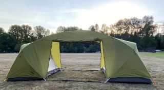 Rare Big Agnes Wyoming Trail 4 Tent 3 Season Two 2 - Person Tents 2 Room & Canopy
